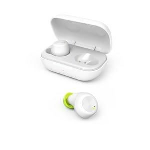 Hama Spirit Chop Wireless In-Ear Headphones for Calls/Music via Bluetooth, Gray, White
