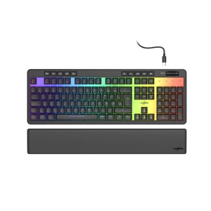 Hama 00217830 USB Gaming Keyboard QWERTZ German Black