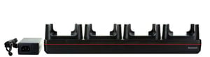 Honeywell CT40-CB-UVN-2 Organiserare för laddningsstation, fristående, svart, röd