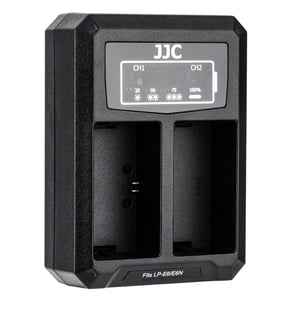 JJC DCH-LPE6 Battery Charger for Digital Camera USB Battery