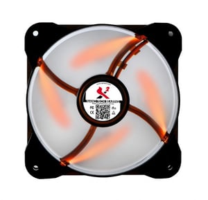 X2 LEDTRAX Obudowa komputera Wentylator 12 cm Czarny