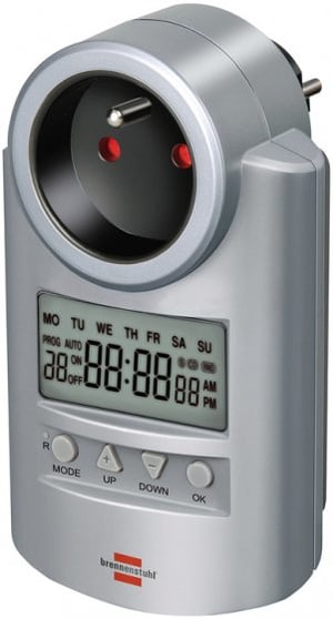 Brennenstuhl 1507501 inteligentny korek 3500 W Hem, Kontor Grå