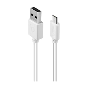 ACME CB1011W kabel USB USB 2.0 1 m USB A Micro-USB B Biały