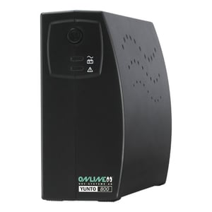 ONLINE USV-Systeme YUNTO 800 UPS-strömförsörjning Line-interactive-teknik 0,8 kVA 480 W 3 x nätuttag