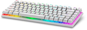 Alienware Pro Wireless Gaming Keyboard – USB-Tastatur + RF-Funkverbindung + Bluetooth – Weiß