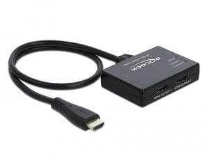 DeLOCK 87747 HDMI TV Splitter, 2x HDMI