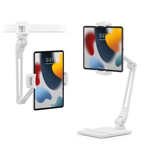 Twelve South HoverBar Duo Aktive Halterung für Mobiltelefon/Smartphone, Tablet/UMPC Weiß