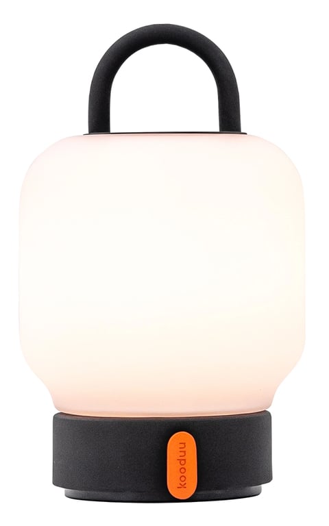 Kooduu Loome lampion LED Czarny, Biały