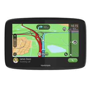TomTom GO Essential 6" Navigeringssystem, bärbart/stationärt, 15,2 cm (6") pekskärm, 262 g, svart