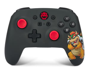 PowerA NSGP0251-01 Game Controller, Black, Multicolor Bluetooth Analog Gamepad for Nintendo Switch, Nintendo Switch Lite, and Nintendo Switch OLED