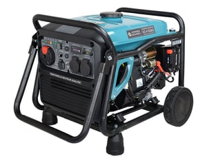 Könner & Söhnen KS 4100iEG agregat prądotwórczy 3600 W 12,5 l Gazu płynny (LPG), Benzynowy Kolor Aqua, Czarny