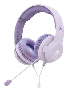 Hori Gaming-Headset „Cozy Lavender“ – Kopfhörer mit Kabel und Kopfbügel, violett