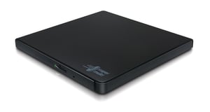 Hitachi-LG Slim Portable DVD-Writer DVD±RW Optical Drive, Black