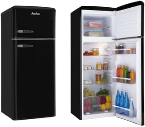 Amica KGC 15634 S Freistehend Schwarz