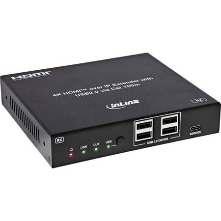 InLine 57886H przedłużacz KVM Odbiornik
