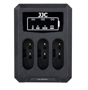JJC DCH-NPBX1T Battery Charger for Digital Camera USB Battery