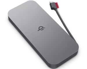 Lenovo GO Litowo-polimerowy (LiPo) 10000 mAh Bezprzewodowe ładowanie Szary