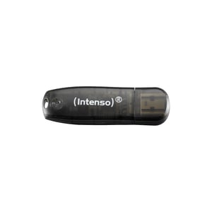 Intenso Rainbow Line USB-Stick 16 GB, USB Typ A 2.0, schwarz