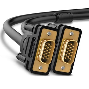 Ugreen 11631 VGA-kabel 3 m VGA (D-Sub) Svart
