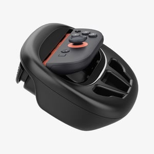 Spigen JoyCon Czarny Kierownica Nintendo Switch 2