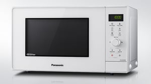 Panasonic NN-GD34HWSUG mikrovågsugn Grå, Vit Mikrovågsugn med grill Bänkskiva 23 l 1000 W