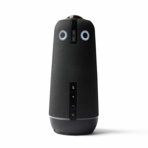 Owl Labs Meeting Owl 4+ – eine intelligente Kamera mit einem Sichtwinkel von 360 Grad und einer 4K-Auflösung, ausgestattet mit Mikrofon und Lautsprecher (automatische Fokussierung auf den Sprecher, intelligente Zoomfunktion und Reduzierung von Hintergrundgeräuschen)