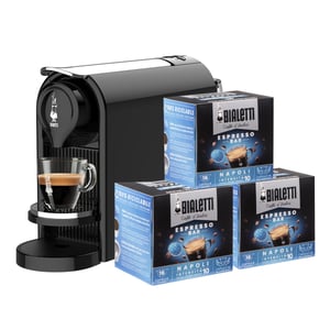 Bialetti Gioia Plus Halbautomatische Kapselkaffeemaschine 0,5 l