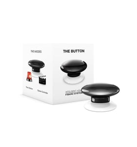 Fibaro The Button Black Panic Button Wireless Alarm