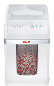 HSM 1035111 Aktenvernichter, Zerkleinerung durch Schneiden, 52 dB, 23 cm, Weiß