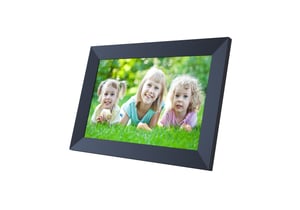 Denver PFF-1064 Digital Photo Frame, Black, 25.6 cm (10.1"), Touchscreen, Wi-Fi