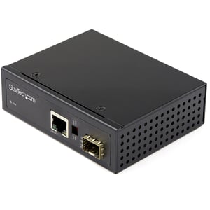 StarTech IMC1GSFP 1000 Mbit/s Multifunction Network Converter, Single, Black