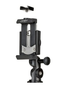 Joby GripTight PRO 2 Stativkopf Schwarz Acrylnitril-Butadien-Styrol-Copolymer (ABS), Aluminium, Edelstahl, Stahl, thermoplastisches Elastomer 1/4" Panorama