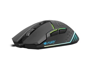 FURY Battler myszka Gaming Po prawej stronie USB Typu-A Optyczny 6400 DPI