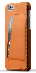 Mujjo SL-068-TN Cell Phone Case, 11.9 cm (4.7"), Tan/Light Brown