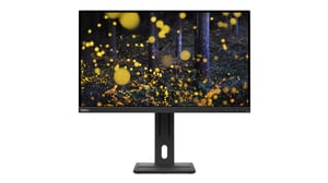 Lenovo ThinkVision E27q-20 monitor komputerowy 68,6 cm (27") 2560 x 1440 px Quad HD LED Czarny