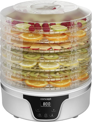 Concept SO2090 Lebensmittel-Entwässerungsgerät, weiß 380 W