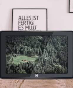 Kodak RCF-106H digitaler Bilderrahmen, schwarz, 25,4 cm (10"), Touchscreen, WLAN