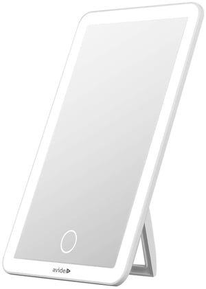 Avide ABLDL-M-3.5W-AE Makeup Mirror, Freestanding, Rectangular, White
