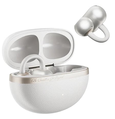 QCY Crossky C50 Zestaw słuchawkowy Bezprzewodowy Otwarty na ucho Połączenia/muzyka Bluetooth Biały