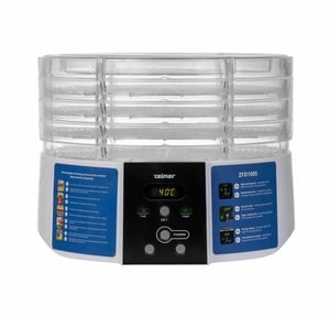 Zelmer ZFD1005 Food Dehydrator, Transparent, 520 W