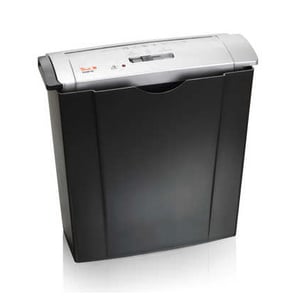 Peach PS400-02 Aktenvernichter, Bandzerkleinerung, 72 dB, 22 cm, Schwarz, Silber