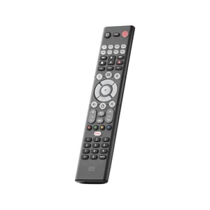 One For All Essence Basic 8-Channel Infrared Remote Control for Audio, DVD/Blu-ray, Game Console, Soundbar, and TV—Press the buttons
