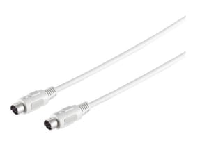Microconnect IBM056 PS/2-kabel 1,8 m PS/2 M Mini Dim 6 M Vit