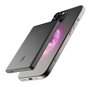 Cellularline 8018080471674 5000 mAh Wireless Charging Gray
