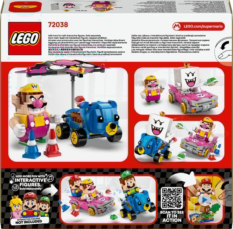 фото Блоковий конструктор LEGO Super Mario Mario Kart – Wario і King Boo (72038)