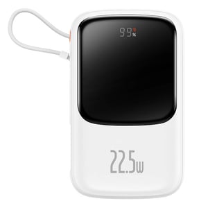 Baseus PPQD060102 bank mocy Litowo-polimerowy (LiPo) 10000 mAh Weiß