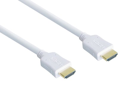 Alcasa 4514-030W kabel HDMI 3 m HDMI Typu A (Standard) Biały
