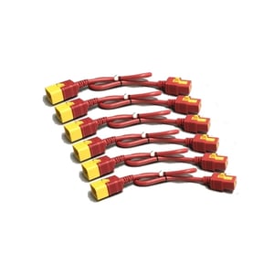 APC AP8716SX340 Netzkabel Rot 1,8 m C19-Anschluss C20-Anschluss