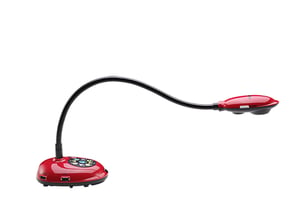 Lumens DC172 aparat do dokumentów Czarny, Czerwony 25,4 / 3 mm (1 / 3") CMOS USB 2.0