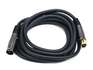 Monoprice 4752 kabel audio 3 m XLR (3-pin) Czarny